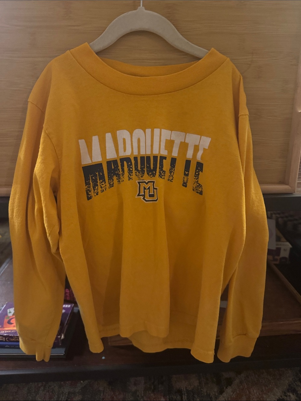 Vintage Youth Marquette University long sleeve shirt